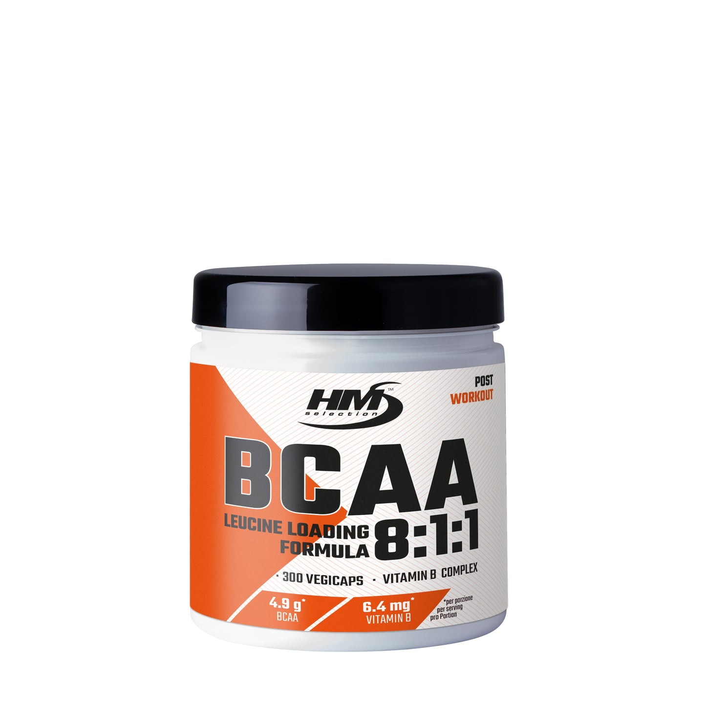 BCAA 8:1:1, 300 capsule - integratore alimentare a base di aminoacidi ramificati nel rapporto 8:1:1