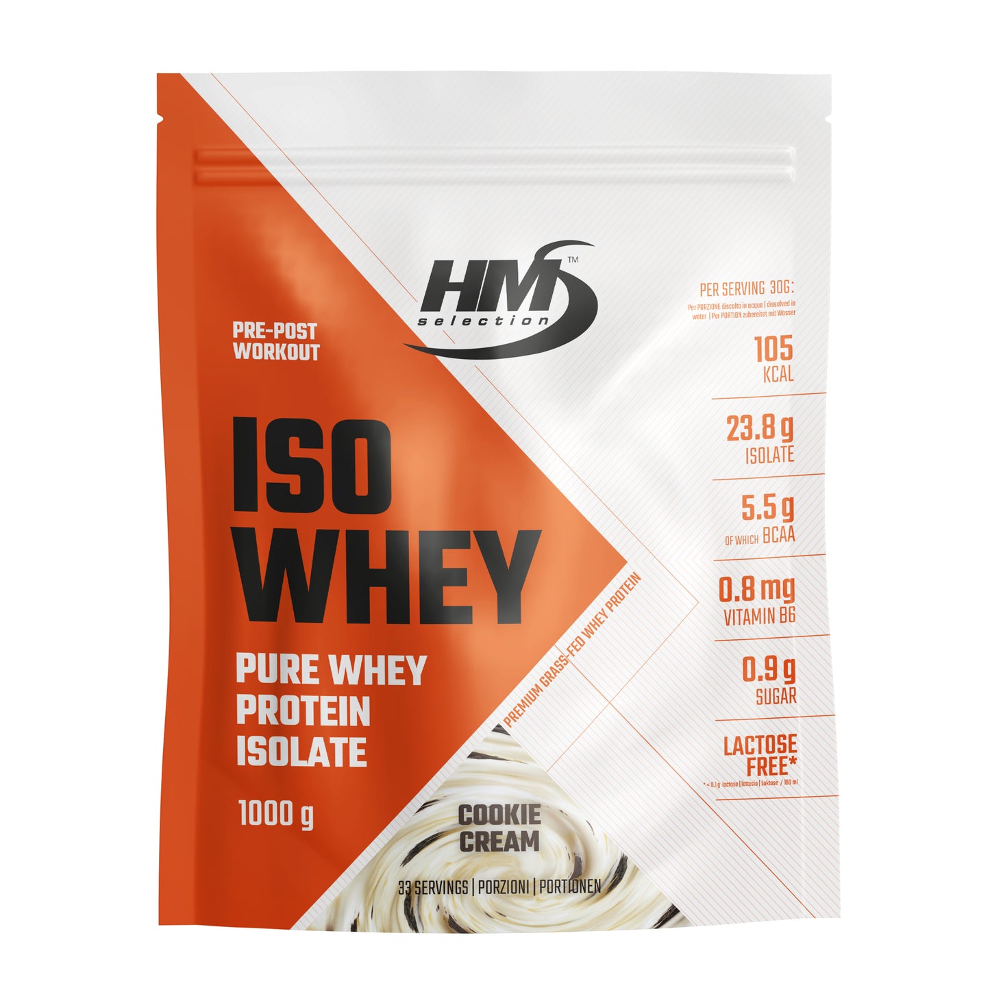 ISO WHEY 1000g - Pure Whey Protein Isolate