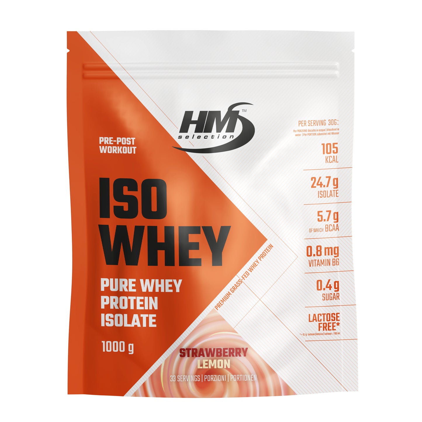 ISO WHEY 1000g - Pure Whey Protein Isolate