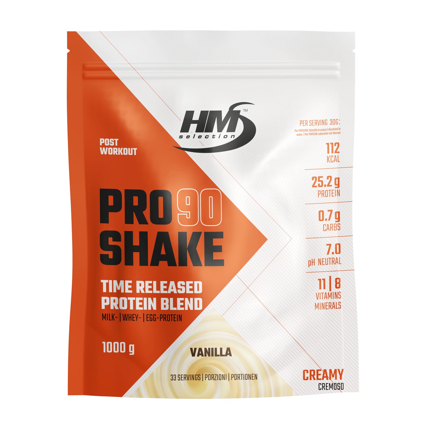 PRO SHAKE 90 1000g - multi protein complex - integratore proteico con minerali e vitamine