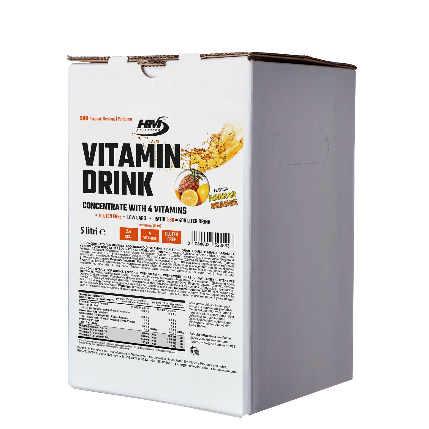 Vitamin Drink Bag in Box - Getränkekonzentrat mit Vitaminen