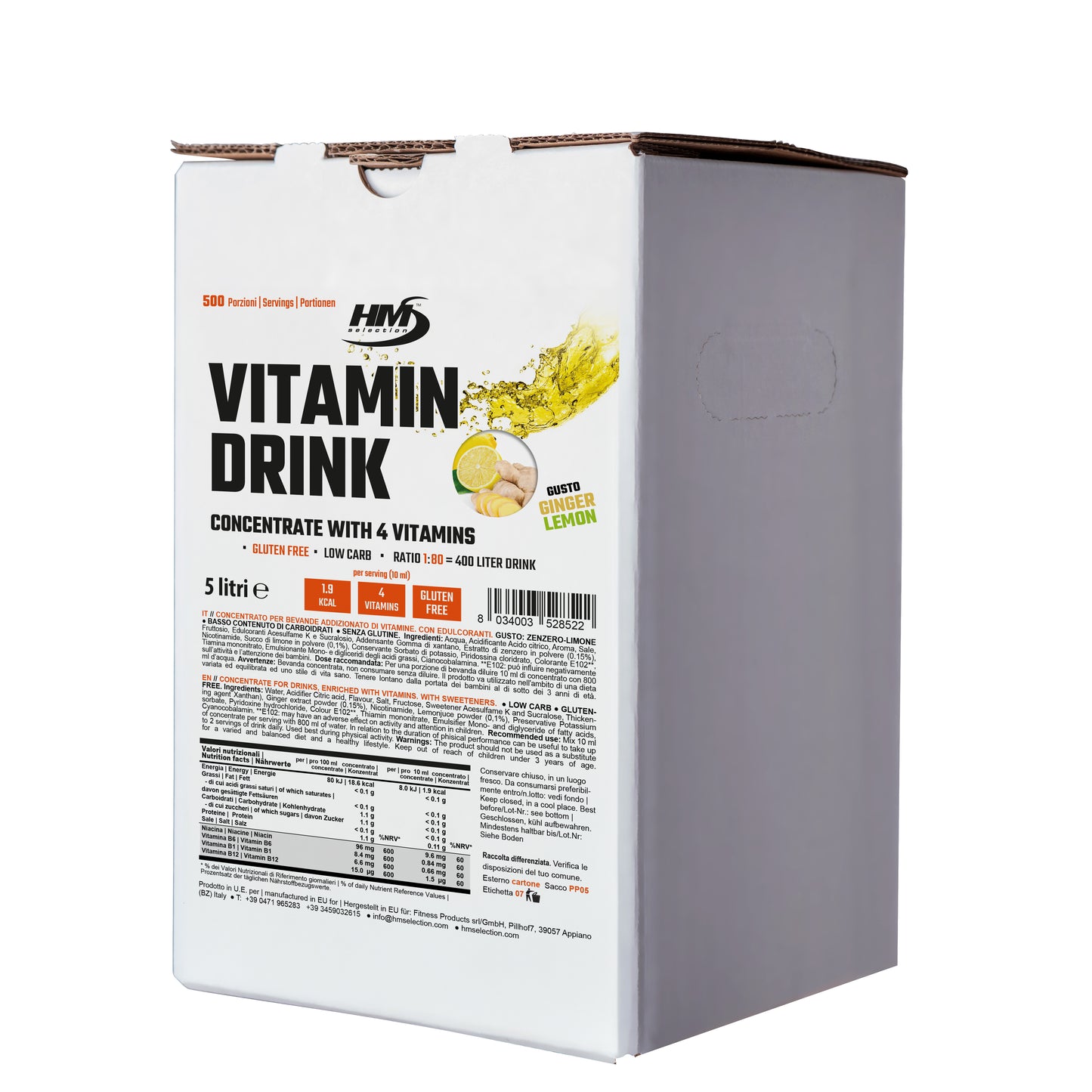 Vitamin Drink Bag in Box - Getränkekonzentrat mit Vitaminen