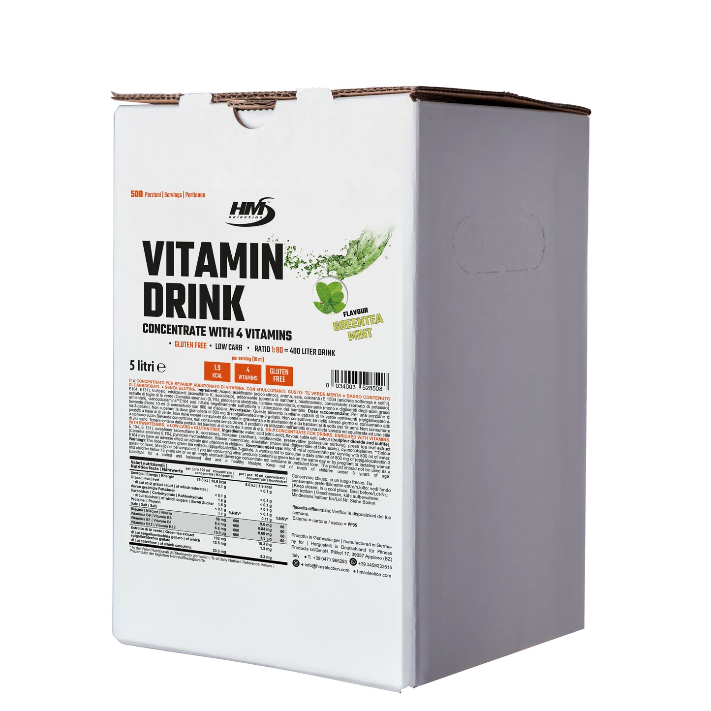 Vitamin Drink Bag in Box - Getränkekonzentrat mit Vitaminen