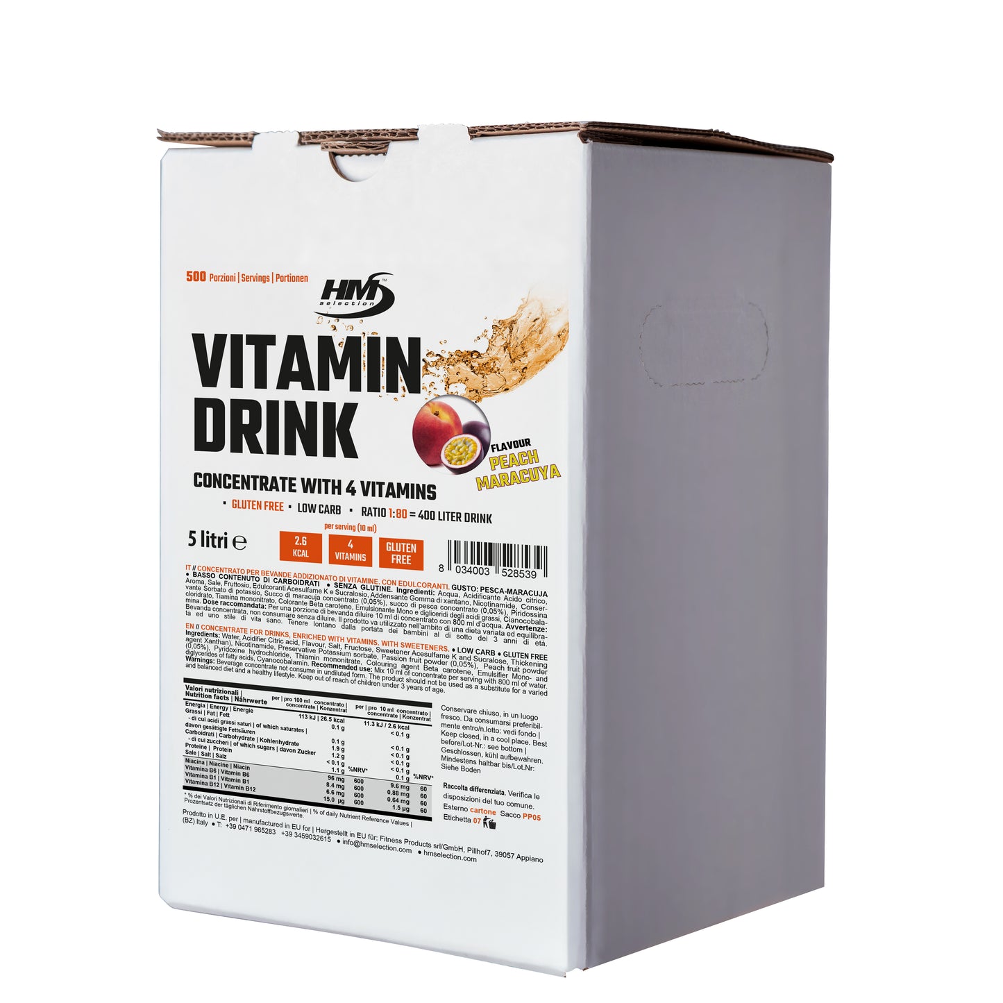 Vitamin Drink Bag in Box - Getränkekonzentrat mit Vitaminen