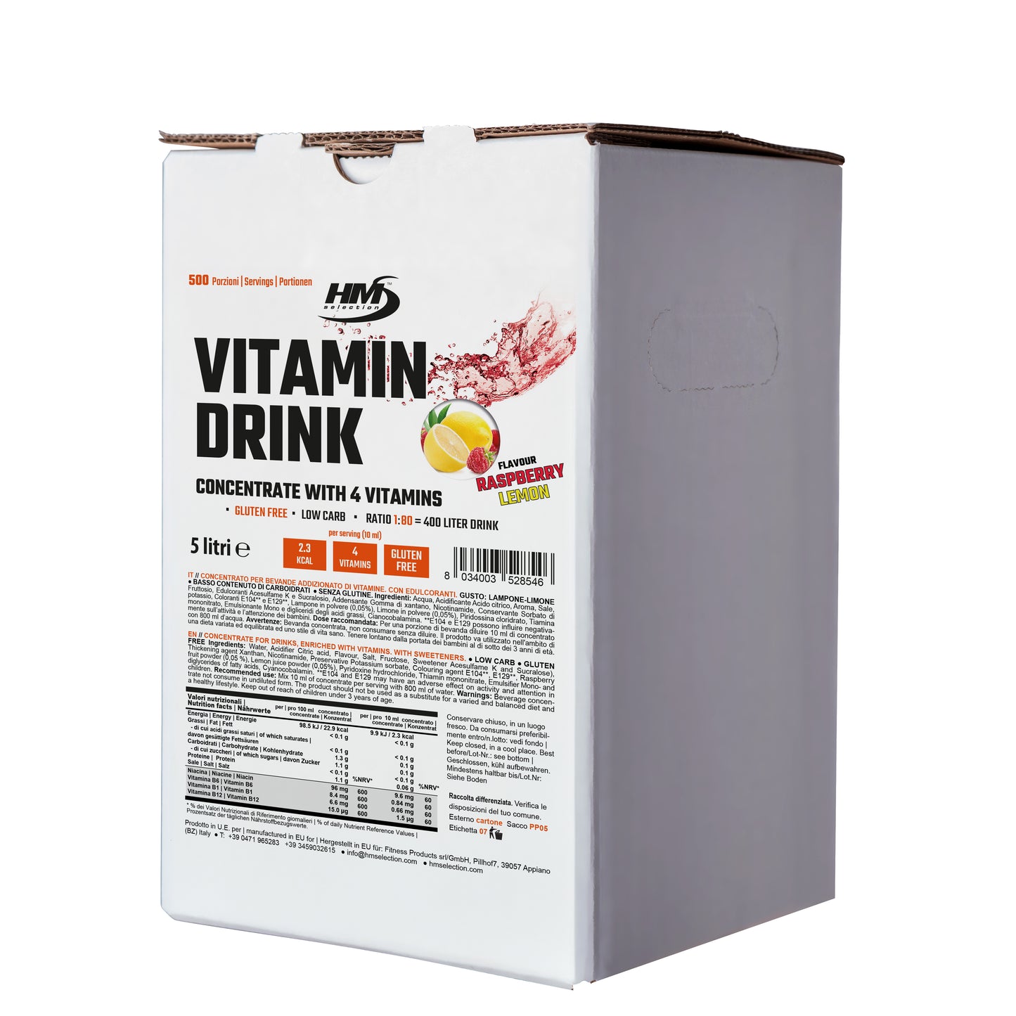 Vitamin Drink Bag in Box - Getränkekonzentrat mit Vitaminen