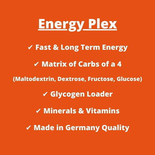ENERGY PLEX Arancia 1000g - prodotto a base di carboidrati, minerali e vitamine
