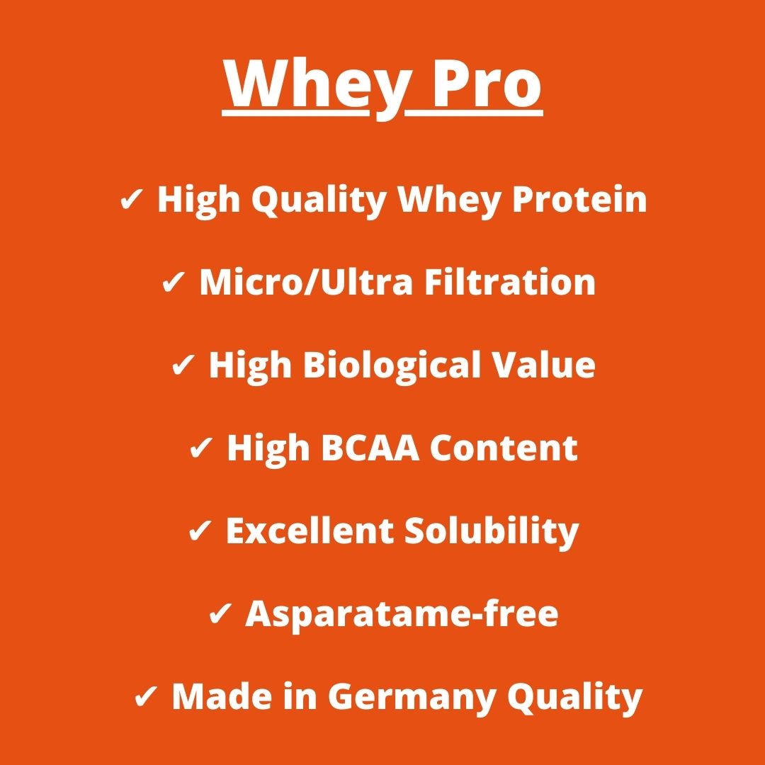 WHEY PRO, 1000g - integratore alimentare concentrato di proteine del siero del latte