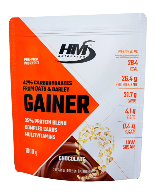 GAINER, 1000g - Kohlenhydrat-Protein Konzentrat mit Vitamine und Mineralien - diätetisches Lebensmittel für Sportler