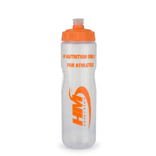 Trinkflasche Sport bottle weiß-orange ultracap 900 ml