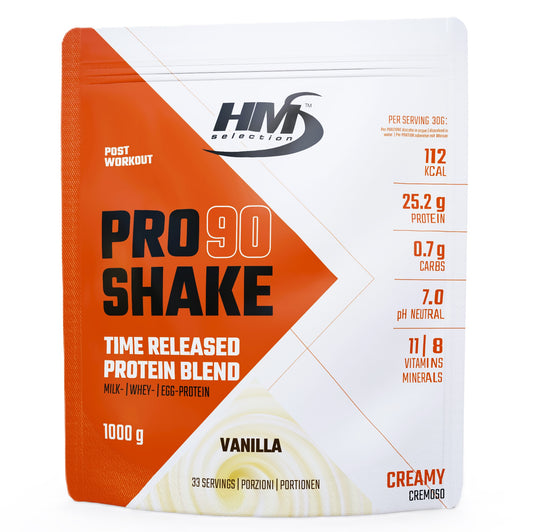 PRO SHAKE 90, 1000g - Multi-Protein-Komplex - Eiweißergänzung mit Mineralien und Vitaminen