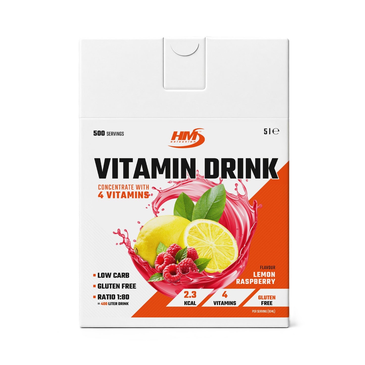 Vitamin Drink BIB  (Bag in Box) - concentrato per bevanda addizionato di vitamine con edulcoranti in forma concentrata per la preparazione di porzioni da assumere come bevanda