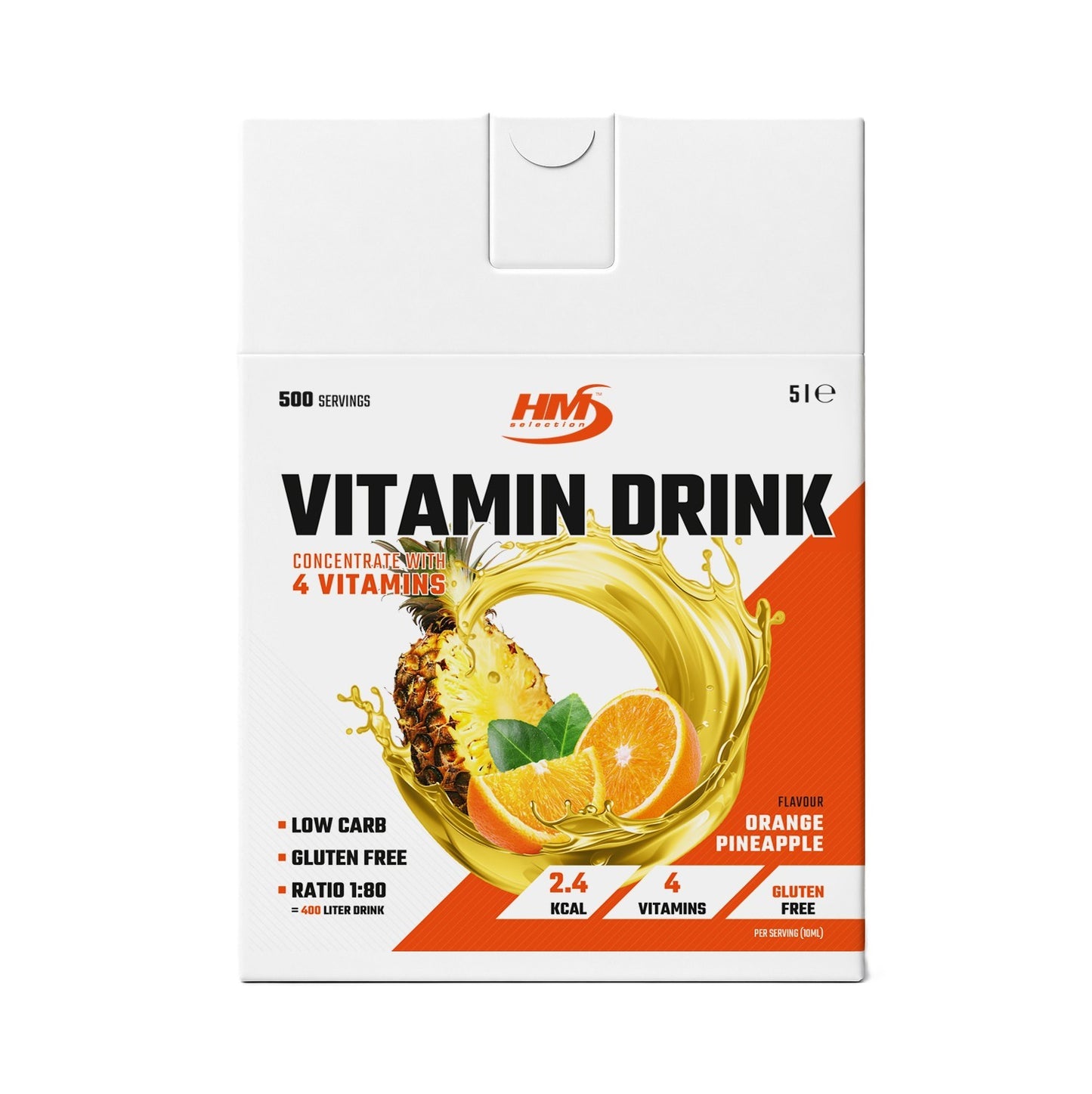 Vitamin Drink BIB  (Bag in Box) - concentrato per bevanda addizionato di vitamine con edulcoranti in forma concentrata per la preparazione di porzioni da assumere come bevanda