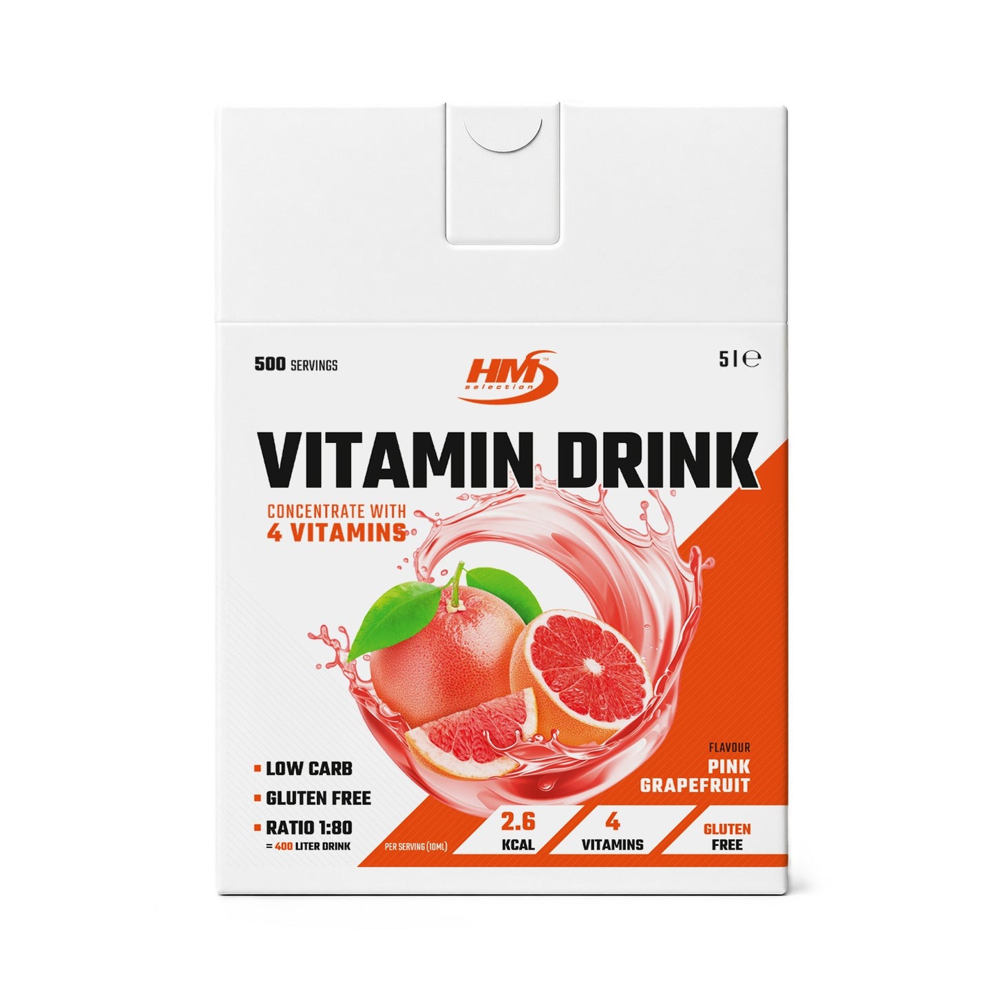 Vitamin Drink BIB  (Bag in Box) - concentrato per bevanda addizionato di vitamine con edulcoranti in forma concentrata per la preparazione di porzioni da assumere come bevanda