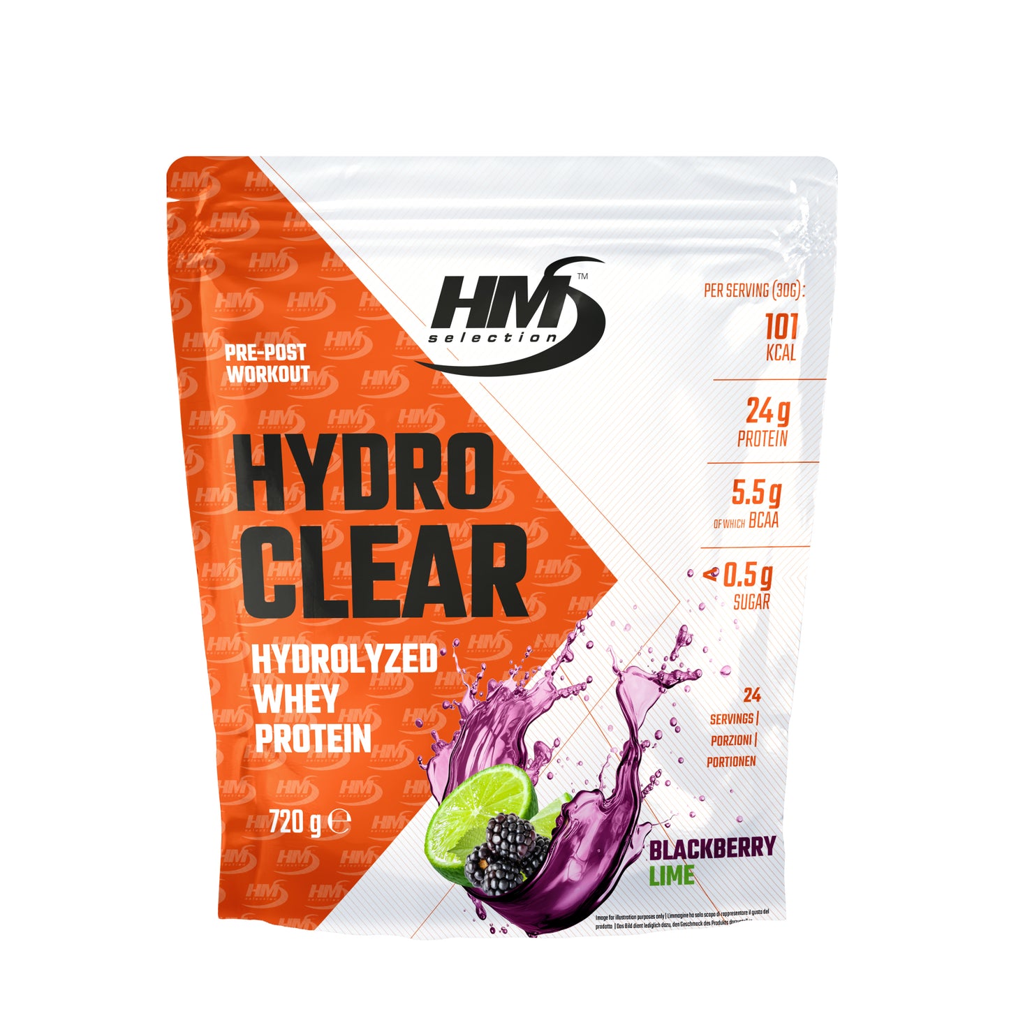HYDRO CLEAR 720g - Pure Hydrolyzed Whey Protein