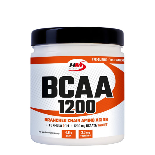 BCAA 1200, 300 compresse - integratore alimentare di aminoacidi a catena ramificta con rapporto 2:1:1 e arricchito con vitamina B6
