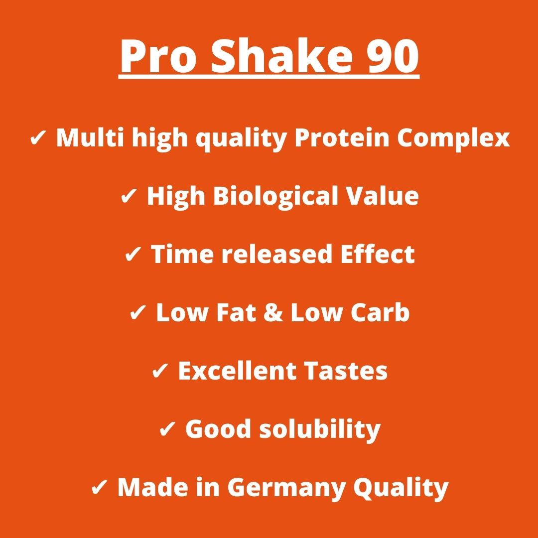 PRO SHAKE 90  1000g - multi protein complex - integratore proteico con minerali e vitamine