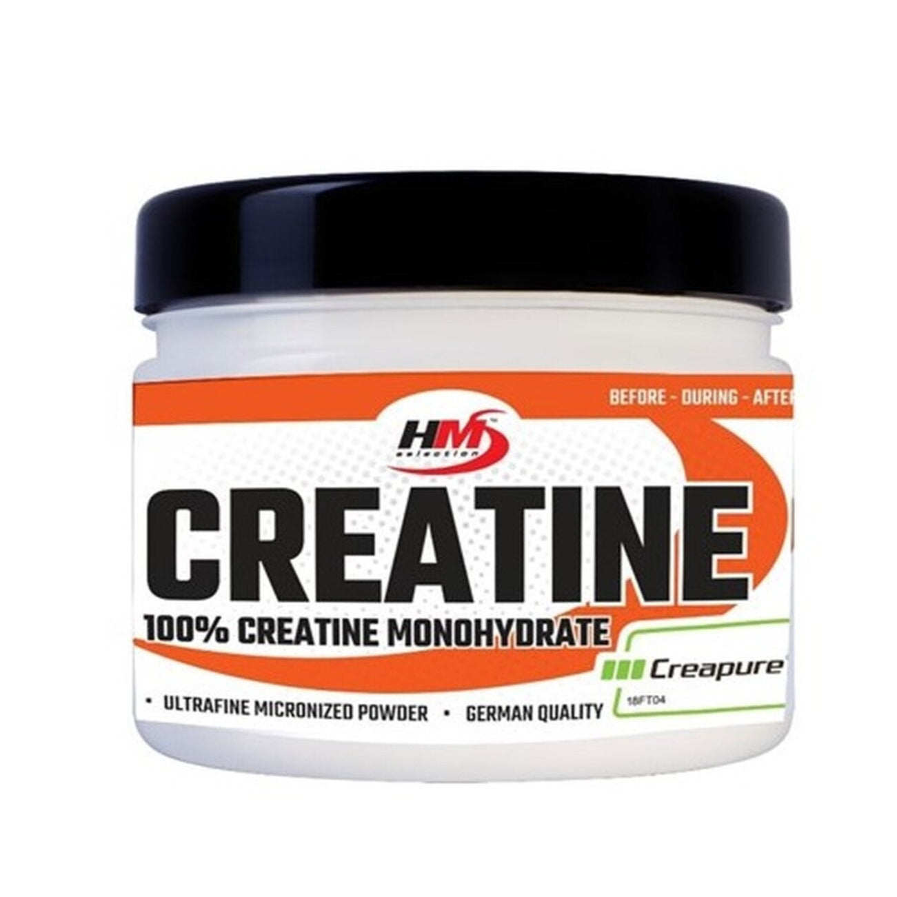 CREATINE 300g - Nahrungsergänzungsmittel mit Kreatinmonohydrat in mikronisierter Pulverform für intensives Training 