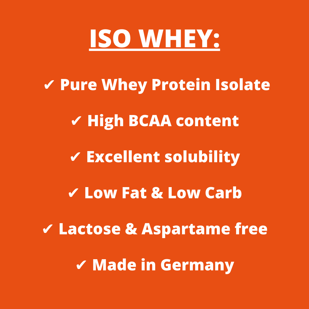 ISO WHEY, 1000g - Pure Whey Protein Isolate