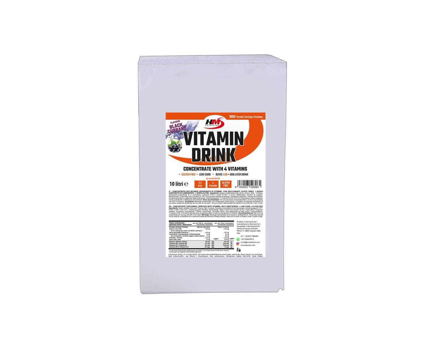 Vitamin Drink Bag in Box - Getränkekonzentrat mit Vitaminen